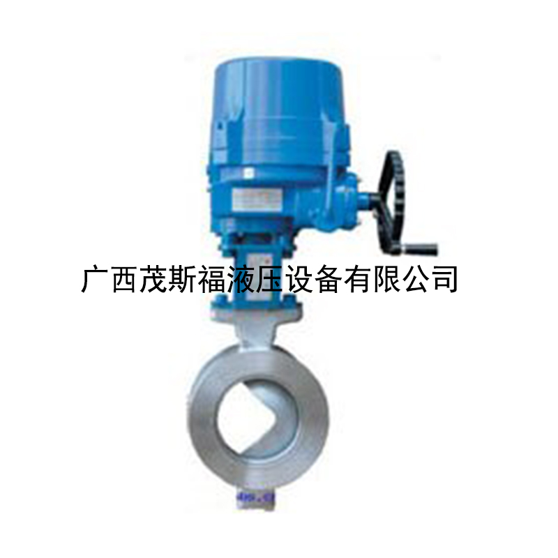 重慶Q941H法蘭式電動V型球閥